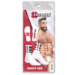 Chaussettes Sniff me SneakXX – Blanches