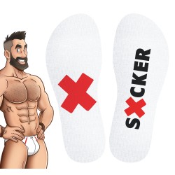 Chaussettes Sucker SneakXX – Blanches