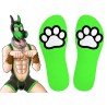 Chaussettes Paw Kinky Puppy – Vertes