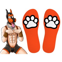 Chaussettes Paw Kinky Puppy – Orange
