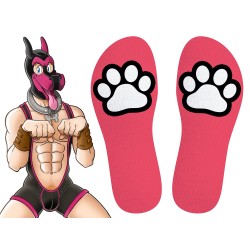Chaussettes Paw Kinky Puppy – Roses