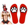 Chaussettes Paw Kinky Puppy – Rouges