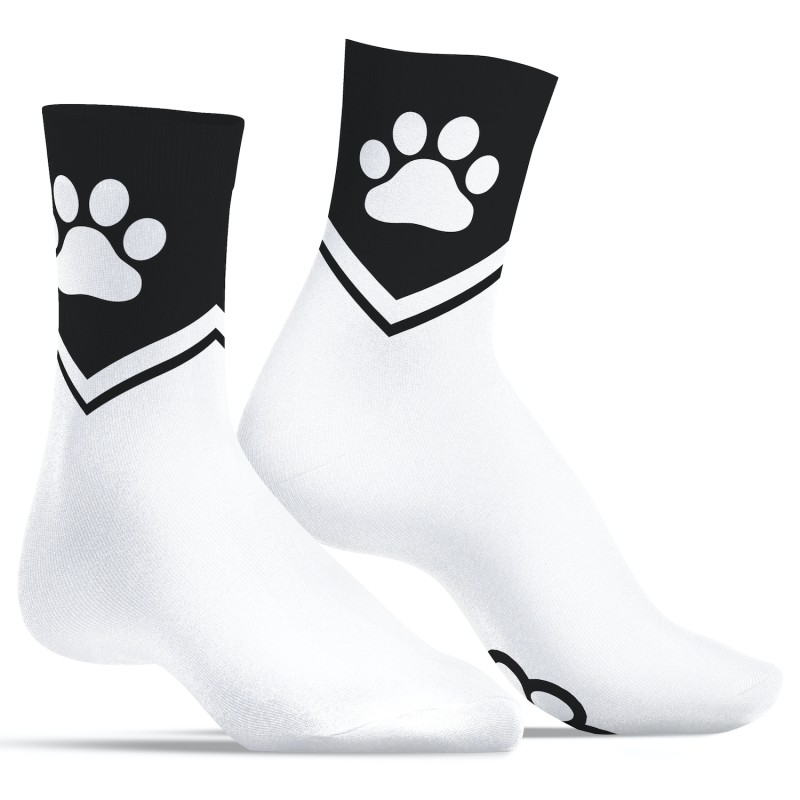 Chaussettes Paw Kinky Puppy – Blanches