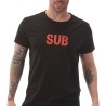 T-shirt Sub Barcode Berlin – Noir
