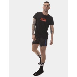 T-shirt Sub Barcode Berlin – Noir