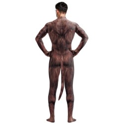 Combinaison Cosplay Loup-Garou Werewolf – Marron