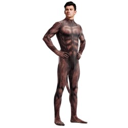 Combinaison Cosplay Loup-Garou Werewolf – Marron