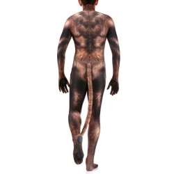 Combinaison Cosplay Loup-Garou Werewolf – Marron
