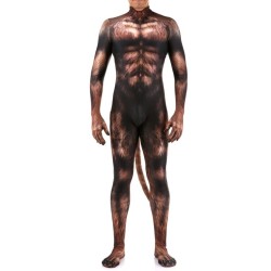 Combinaison Cosplay Loup-Garou Werewolf – Marron