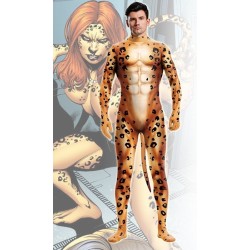 Combinaison Cosplay Guépard Cheetah