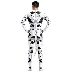 Combinaison Cosplay Chien Dalmatien – Noir & Blanc