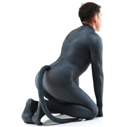 Combinaison Cosplay Dog – Gris & Bleu