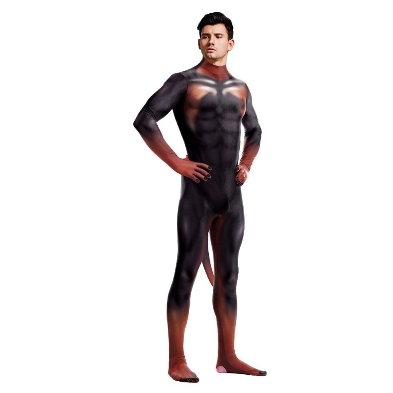 Combinaison Cosplay Doberman – Noir & Feu