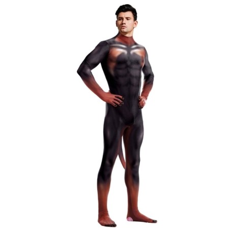 Combinaison Cosplay Doberman – Noir & Feu