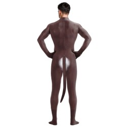 Combinaison Cosplay Âne Donkey – Blanc & Marron