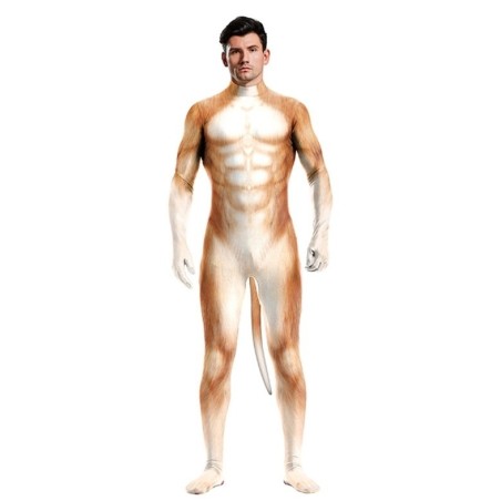 Combinaison Cosplay Shiba Dog – Blanc & Feu