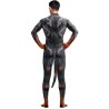 Combinaison Cosplay Loup sexy Wolf Man – Noir & Feu