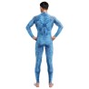 Combinaison Cosplay Sous les mers Fish – Bleue