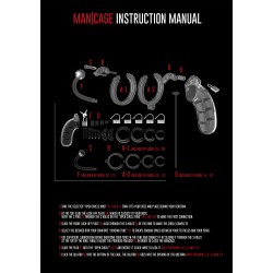 Mancage avec tige d’urètre – 9 x 3,5 cm – Métal