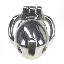 Cage de chasteté Rickers Métal – 8,5 x 3,3 cm – Argent