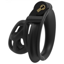 Cage de chasteté Solid Aspic – 5 x 3,2 cm – Noire