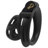 Cage de chasteté Solid Aspic – 5 x 3,2 cm – Noire