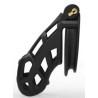 Cage de chasteté Solid Naja – 8,5 x 3,7 cm – Noire