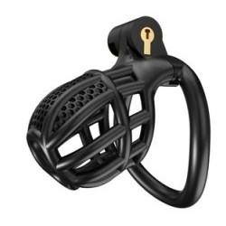 Cage de Chasteté NEXIA M – 6,5 x 3,1 cm – Noire
