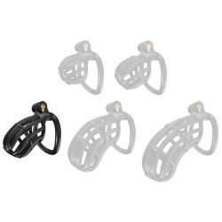 Cage de Chasteté Nexia L – 8 x 3,1 cm – Noire