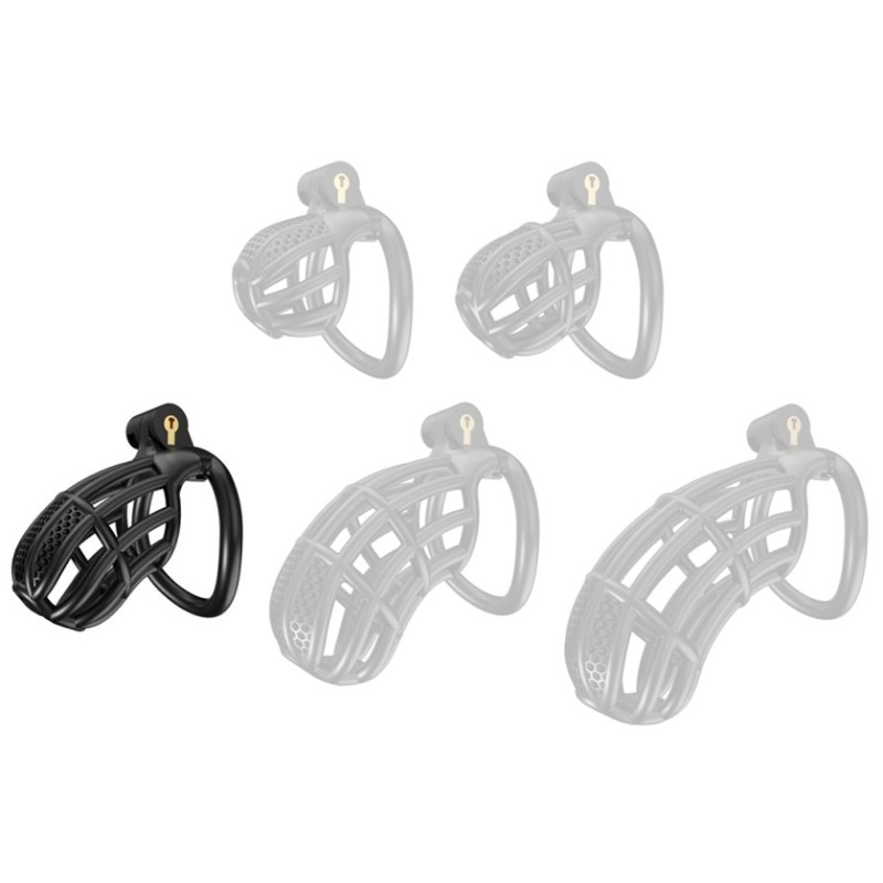 Cage de Chasteté Nexia L – 8 x 3,1 cm – Noire