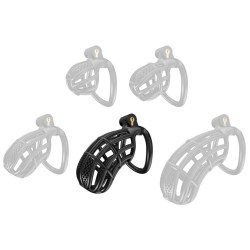 Cage de Chasteté Nexia XL – 10 x 3,4 cm – Noire