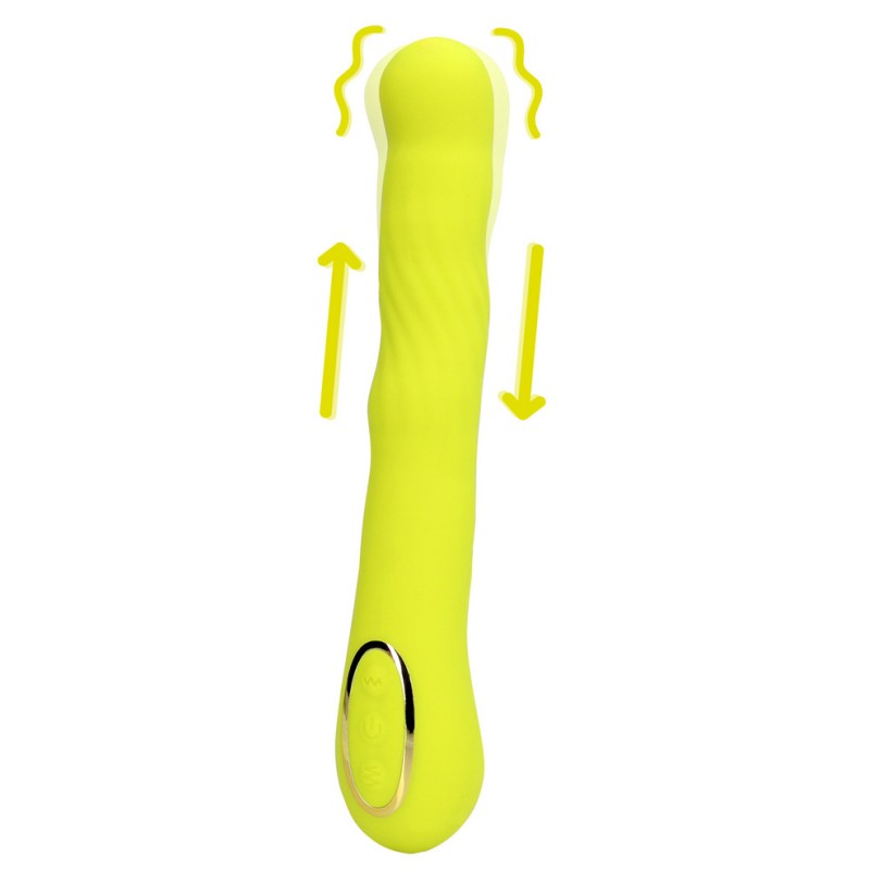 Stimulateur de Prostate Vibrant Lemonpassion – 17 x 3,5 cm – Jaune