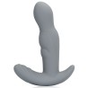 Stimulateur Prostatique Vibrant Rotatif Gothamey – 11,5 x 3,4 cm – Gris