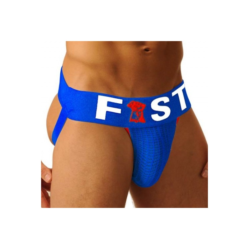 Jockstrap Fist Logo – Bleu