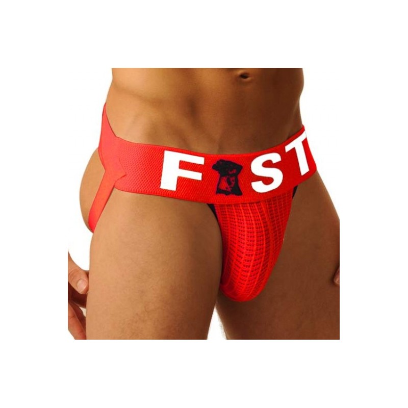 Jockstrap Fist Logo – Rouge