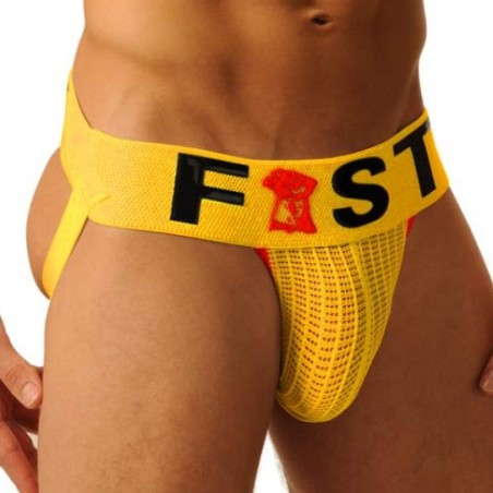 Jockstrap Fist Logo – Jaune