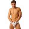Jockstrap Fist Logo – Blanc