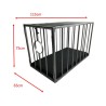 Cage métal BDSM démontable