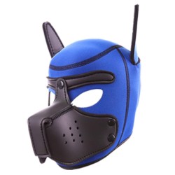 Cagoule PUPPY Néoprène – Bleu & Noir