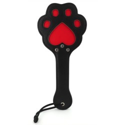 Paddle Patte – 28 x 13 cm – Noir & Rouge