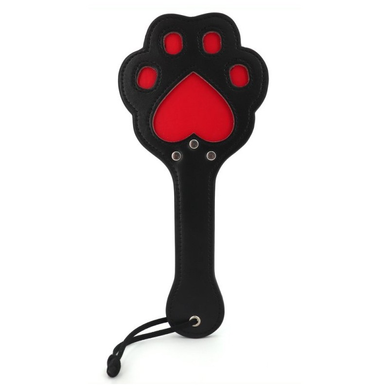 Paddle Patte – 28 x 13 cm – Noir & Rouge