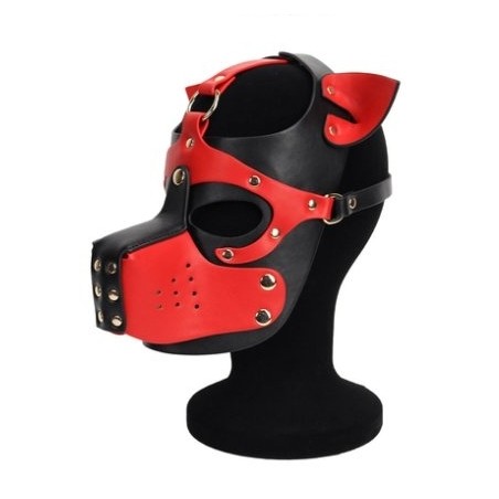 Masque Puppy Dog Ixo – Noir & Rouge