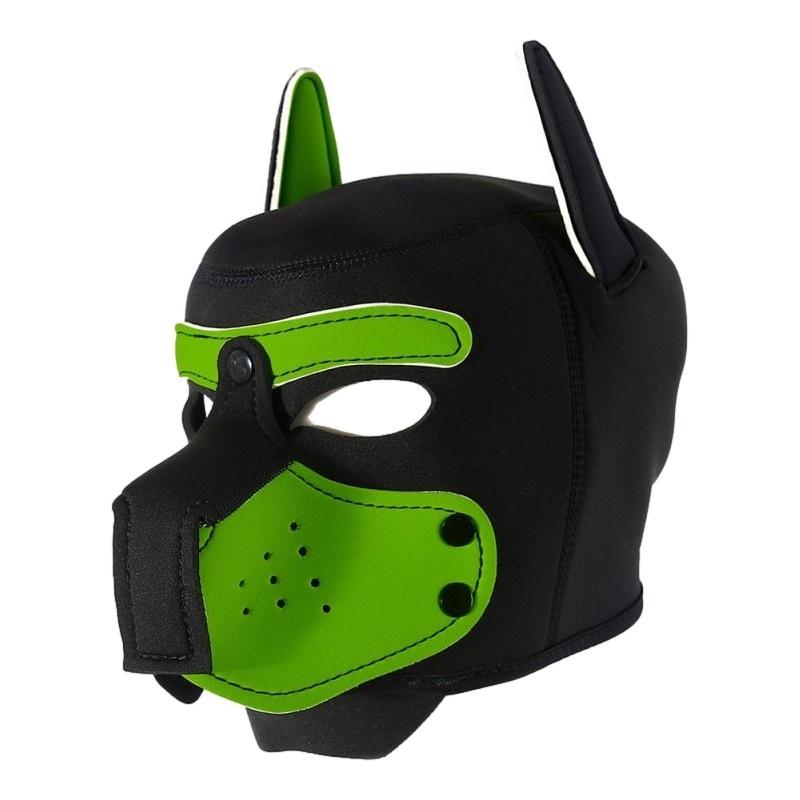 Cagoule Enjoy Puppy – Noir & Vert