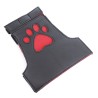 Gants Puppy Dog Paw – Noir & Rouge