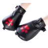 Mitaines Dog Paw – Noir & Rouge