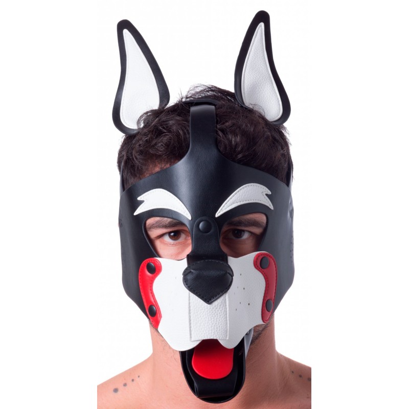 Masque Puppy 665 – Blanc & Rouge