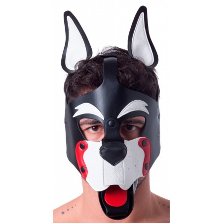Masque Puppy 665 – Blanc & Rouge