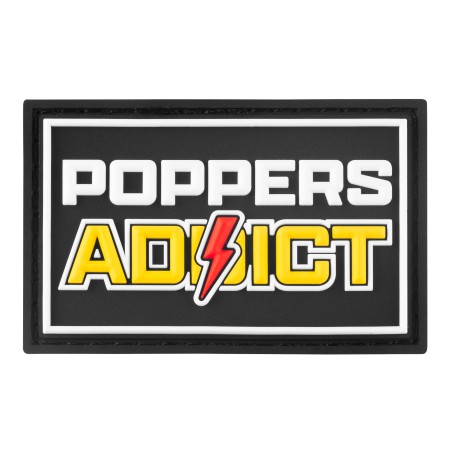 Tag POPPERS ADDICT avec scratch