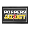 Tag POPPERS ADDICT avec scratch