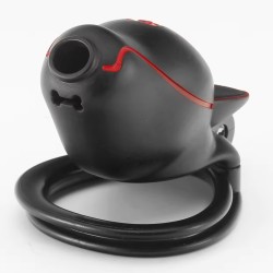 Cage de Chasteté DOGLOCK – 9 x 3,3 cm Noire